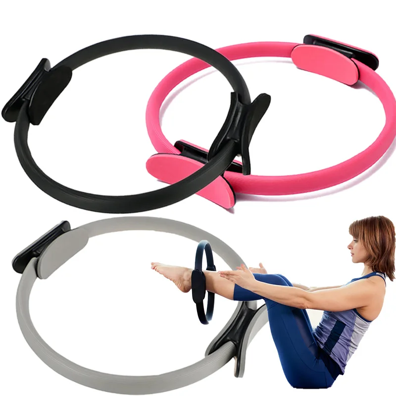 Pilates Yoga Resistance Ring - 필라테스 링, 홈 저항 트레이너, 슬림한