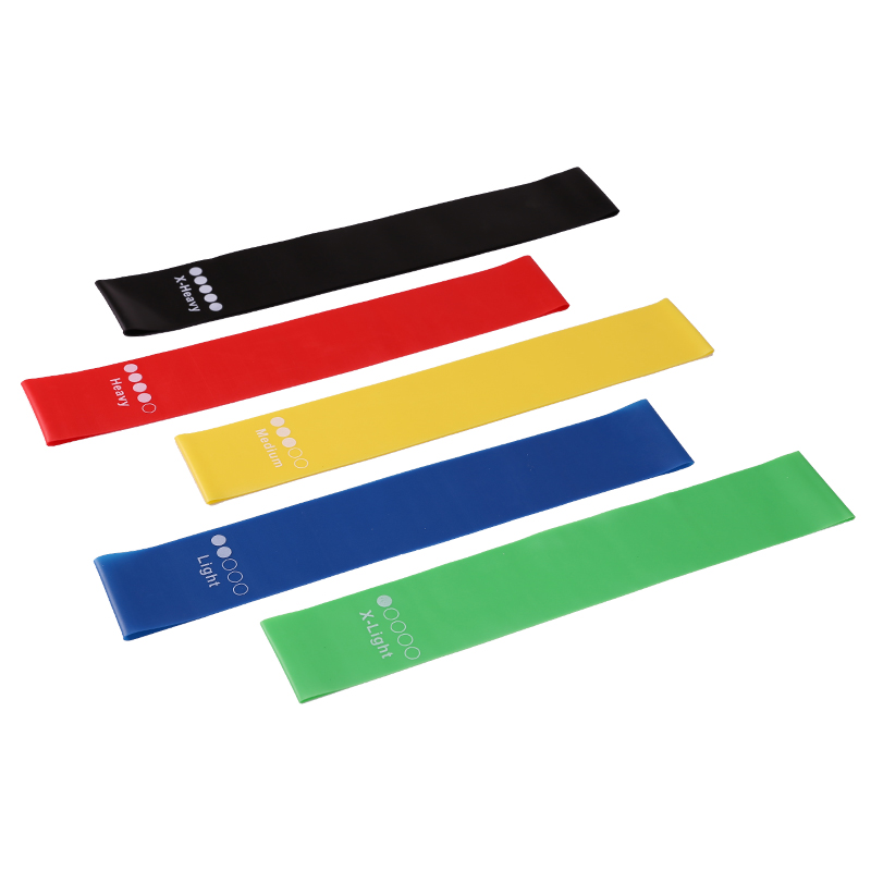 Pilates Yoga Resistance Ring - 5Pcs 피트니스 탄성 밴드 저항 밴드