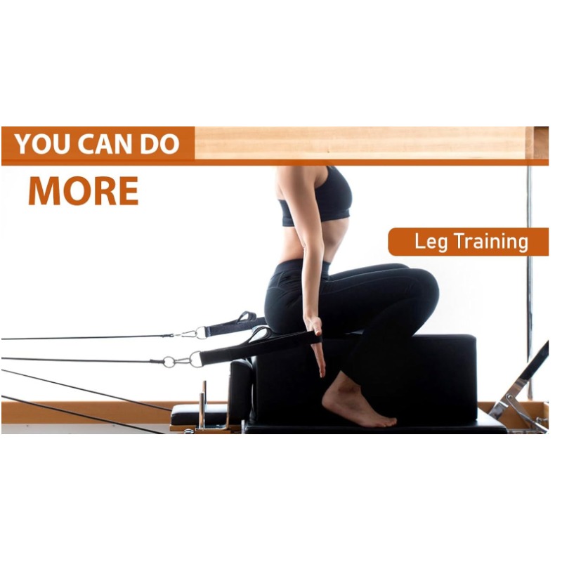 Pilates Yoga Resistance Ring - 더블 링 탄성 요가 필라테스 침대