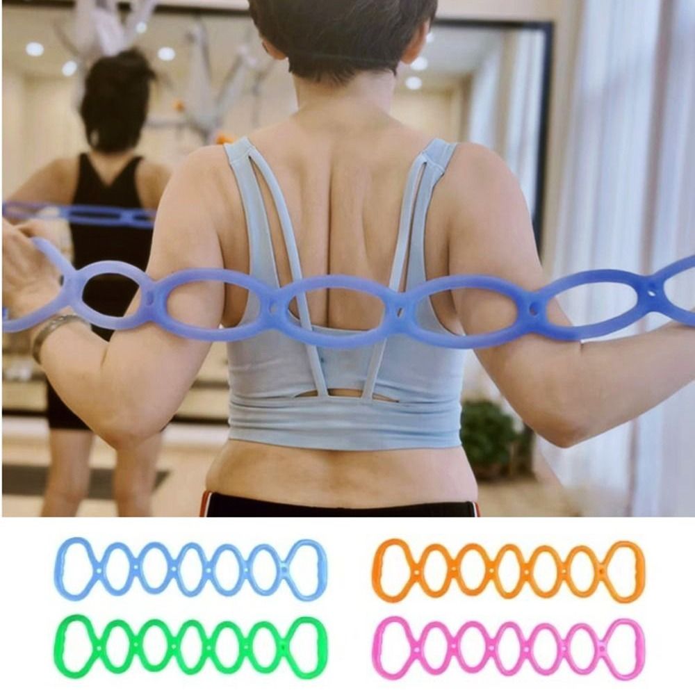 Pilates Yoga Resistance Ring - 7링 신체 스트레칭 저항 밴드 휴대용