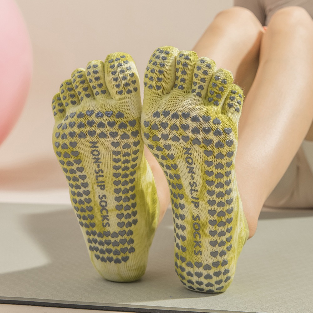 타이다이 여성용 5손가락 그립 양말 (요가, 필라테스  - Pilates Yoga Grip Socks 리뷰 및 가격