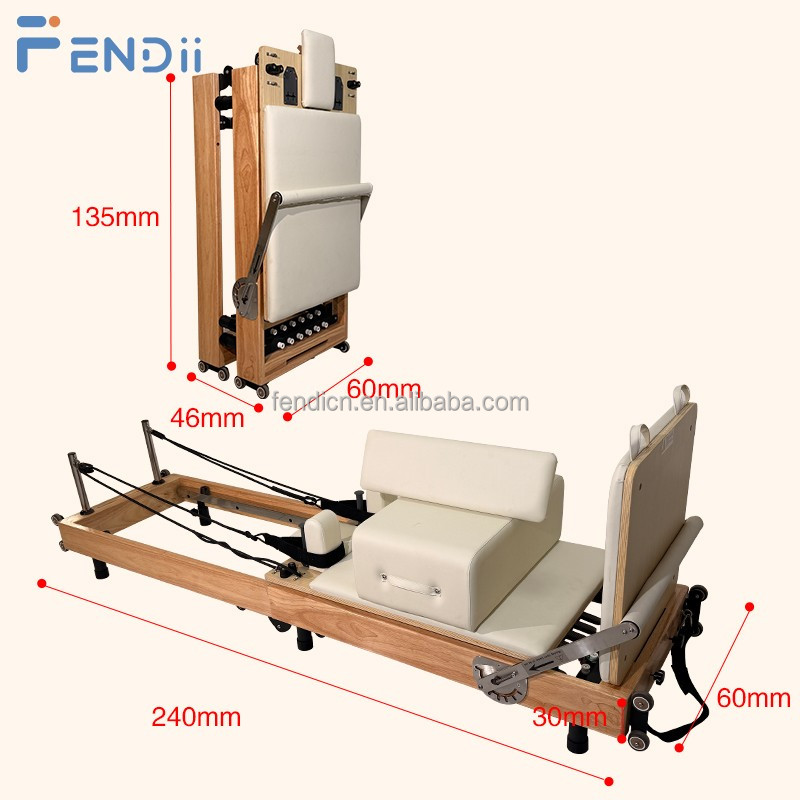 조절 가능한 스프링과 안정적인 구조의 접이식 필라테스  - Pilates Reformer Spring 리뷰 및 가격