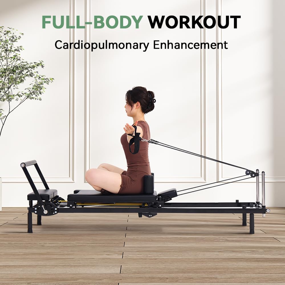 접이식 필라테스 리포머 기구, 스프링 및 코드를 이용한 - Pilates Reformer Spring 리뷰 및 가격