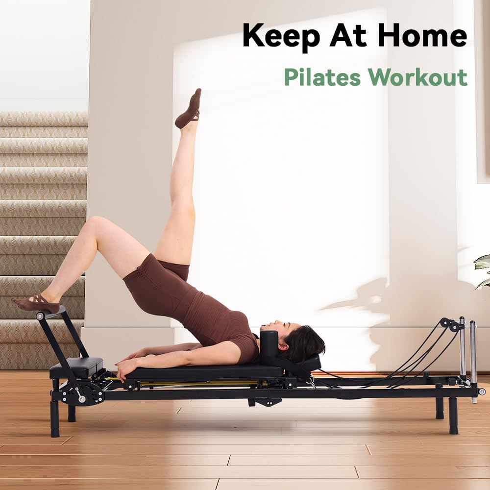 접이식 필라테스 리포머 기구, 스프링 및 코드를 이용한 - Pilates Reformer Spring 리뷰 및 가격