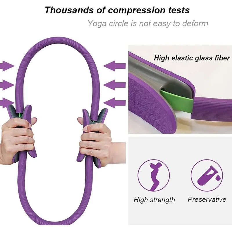 1Pc 논슬립 요가 필라테스 저항 링 골반 바닥 근육  - Pilates Yoga Resistance Ring 리뷰 및 가격
