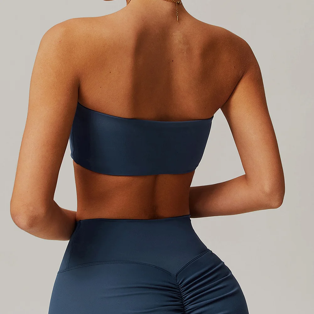 여성용 심리스 원피스 요가 튜브탑 짐 스트랩리스 스포츠 - Pilates Yoga Wrap Top 리뷰 및 가격