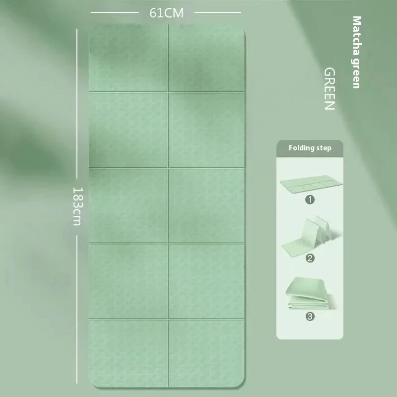 183x60x0.8cm 두꺼운 접이식 필라테스 및 바닥 - Pilates Yoga Mat Workout 리뷰 및 가격