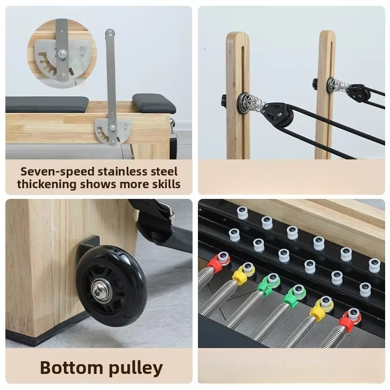 고품질 메이플 필라테스 리포머 베드 요가 피트니스 친환 - Pilates Reformer Spring 리뷰 및 가격