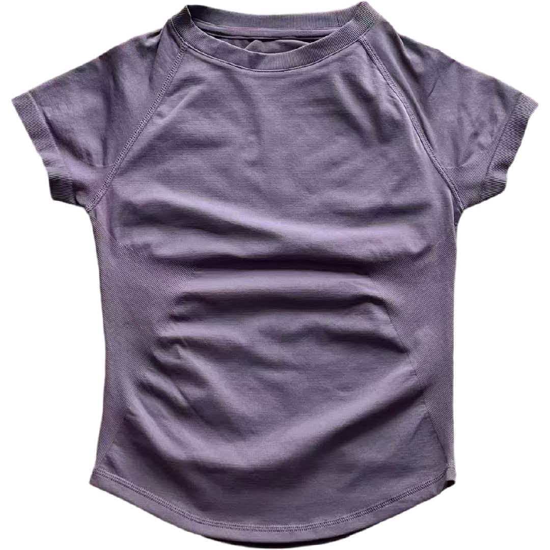 여성용 1DF-LO 1YNE-GO 스포츠 반팔 심리스  - Pilates Yoga Wrap Top 리뷰 및 가격