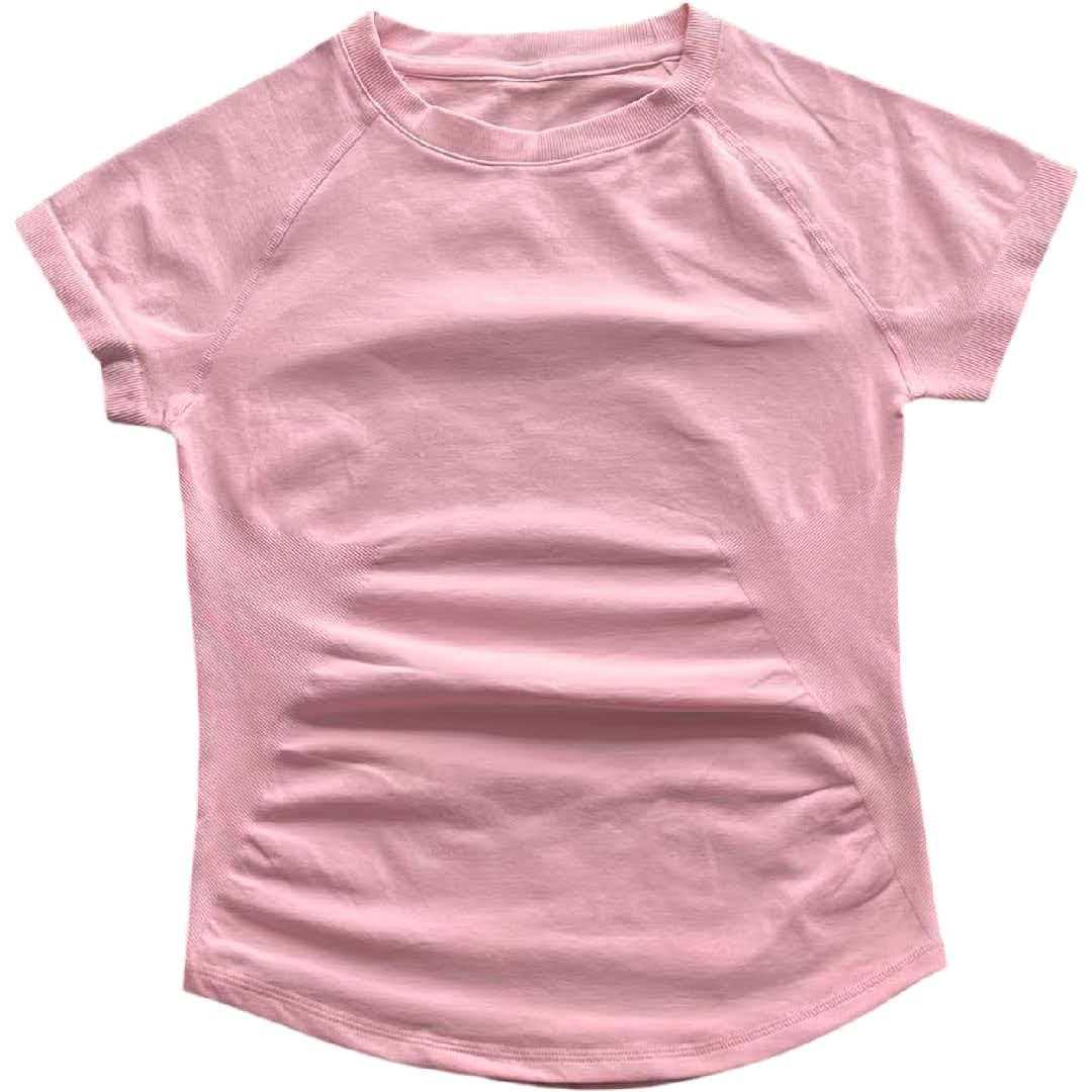 여성용 1DF-LO 1YNE-GO 스포츠 반팔 심리스  - Pilates Yoga Wrap Top 리뷰 및 가격