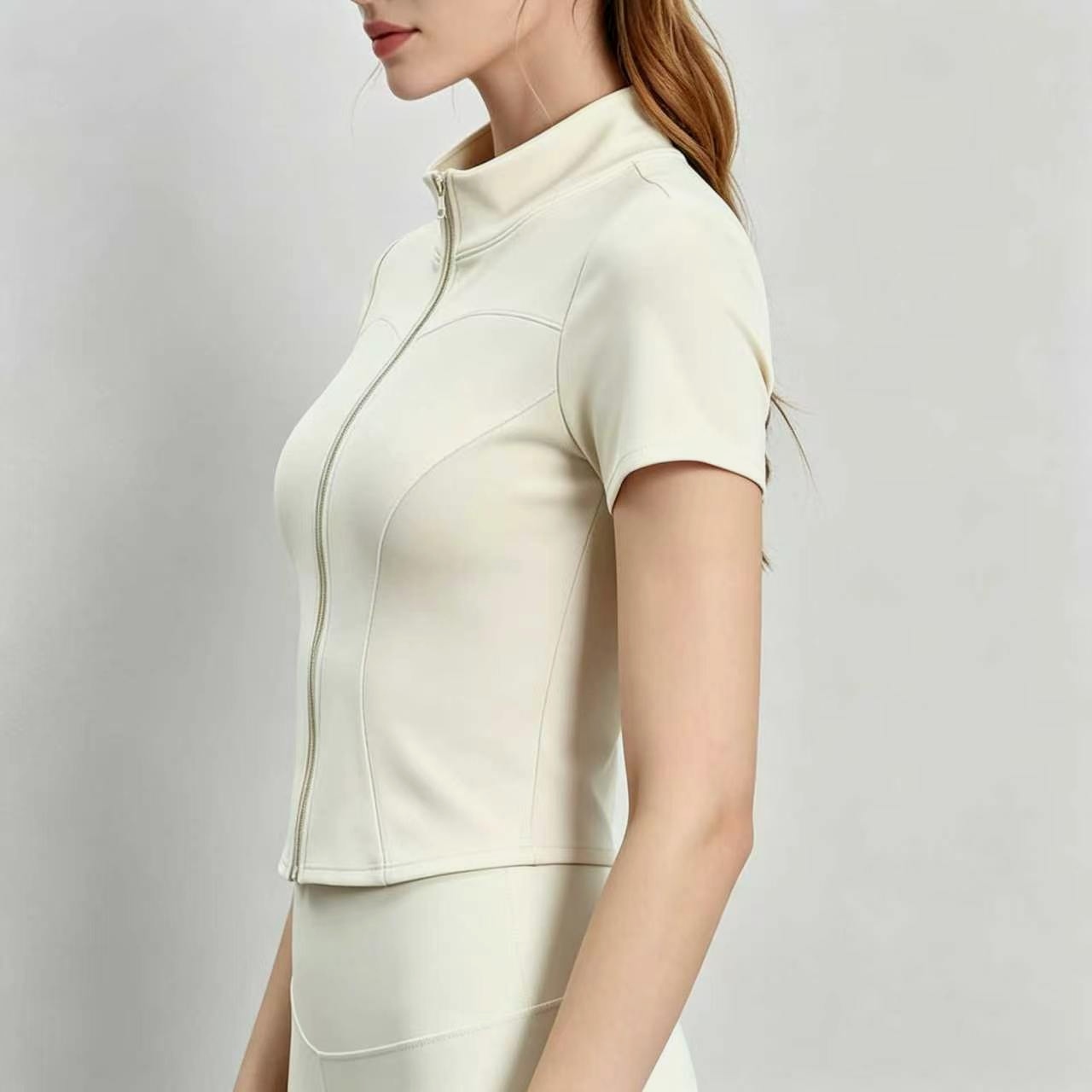 여성용 심플 스포츠 스타일 반팔 요가 티셔츠, 슬림핏, - Pilates Yoga Wrap Top 리뷰 및 가격