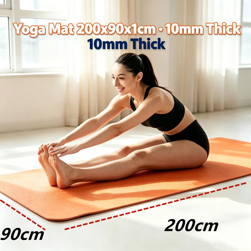 요가 매트 200*90cm 고탄력 TPE 피트니스 매트 - Pilates Yoga Mat Workout 리뷰 및 가격