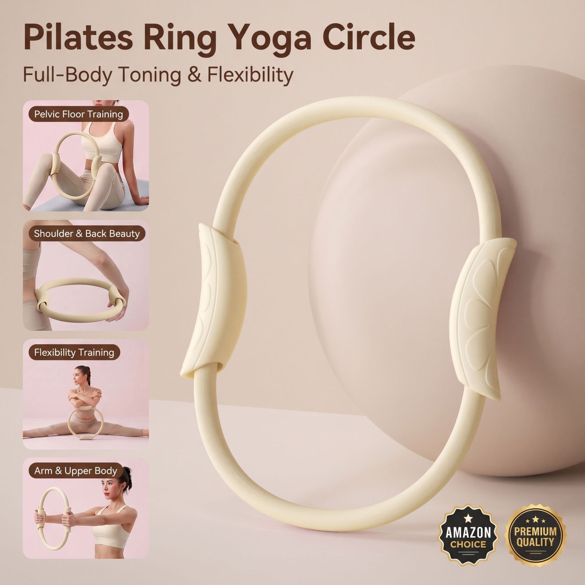 필라테스 링, 요가 링, 골반저근 운동, 바디쉐이핑 피 - Pilates Yoga Resistance Ring 리뷰 및 가격
