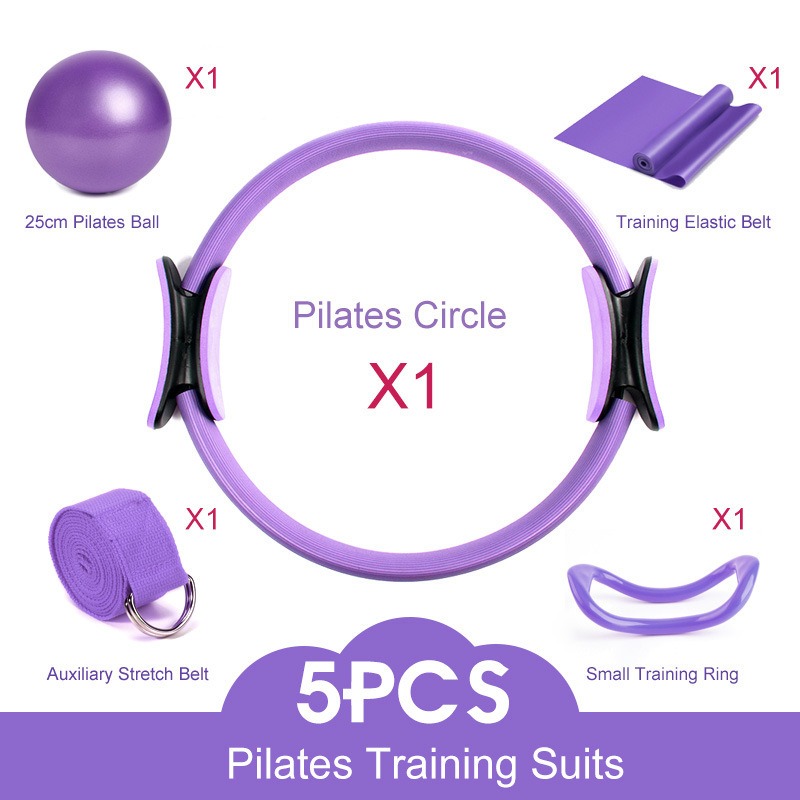 25cm 요가 필라테스 링 세트 (저항 밴드 포함, 피 - Pilates Yoga Resistance Ring 리뷰 및 가격