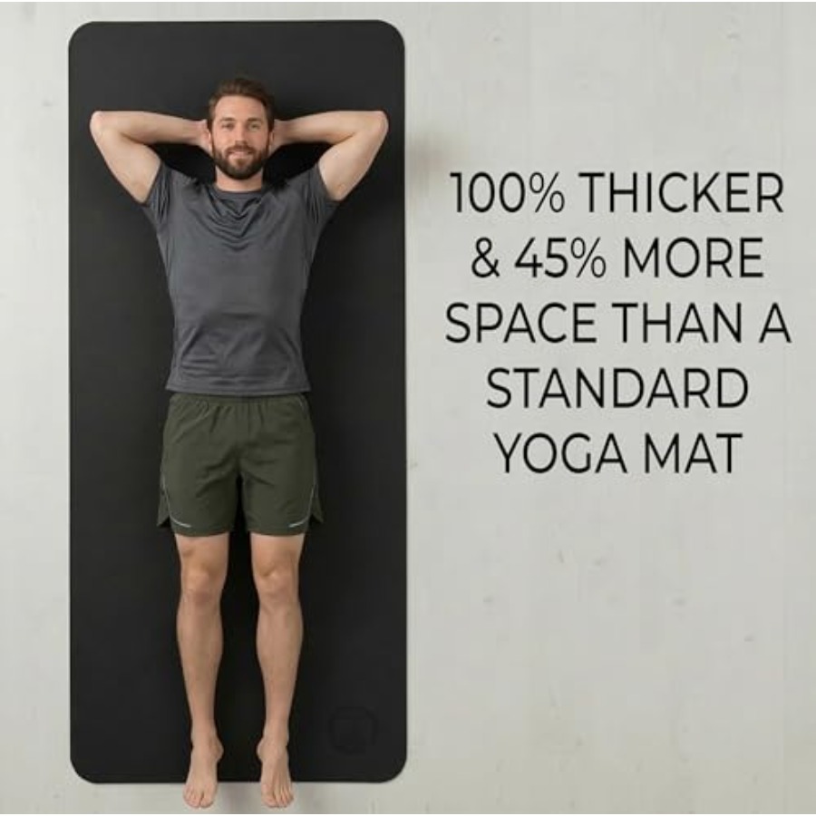 홈트레이닝 요가 매트, 특대형 10mm TPE, 블랙, - Pilates Yoga Mat Workout 리뷰 및 가격